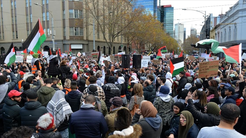 Australi  mijëra persona protestojnë sulmin tokësor të Izraelit ndaj Rafah