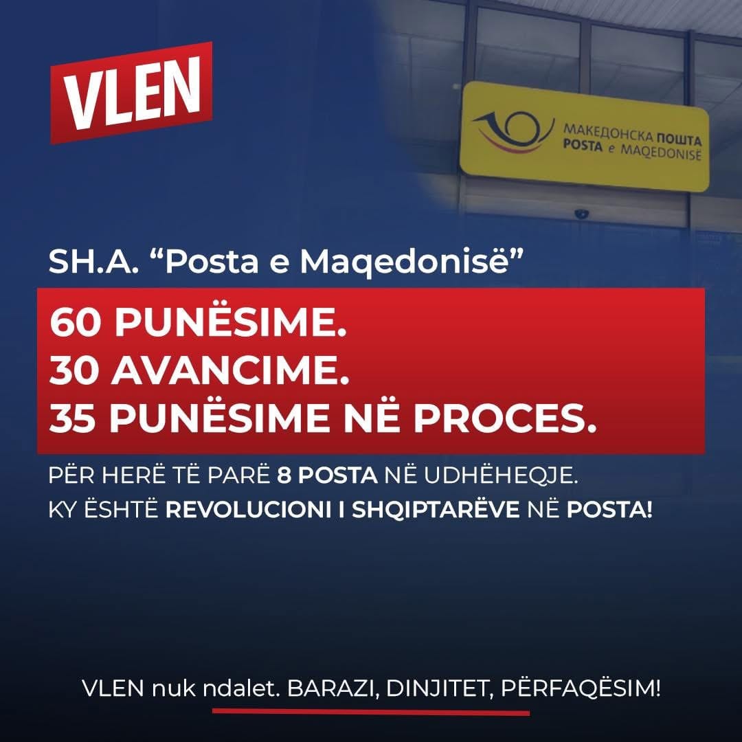 VLEN  Postat  nga vende diskriminimi e përjashtimi i bëmë vende avancimi e punësimi për shqiptarët