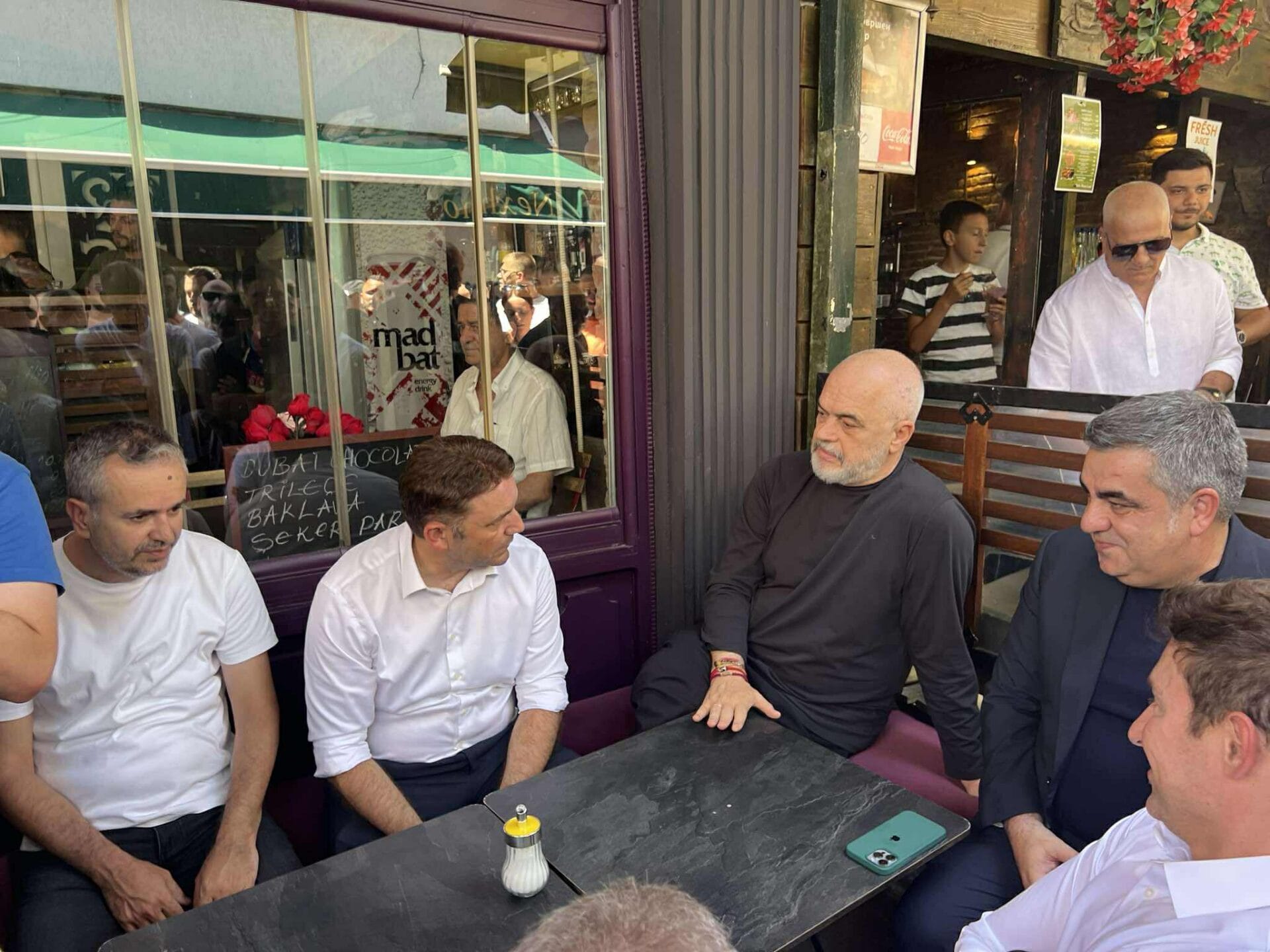 Fejzi Hajdari  Rama defiloi në Shkup me përfaqësues të BDI së të dënuar për korrupsion  nuk erdhi për shqiptarët