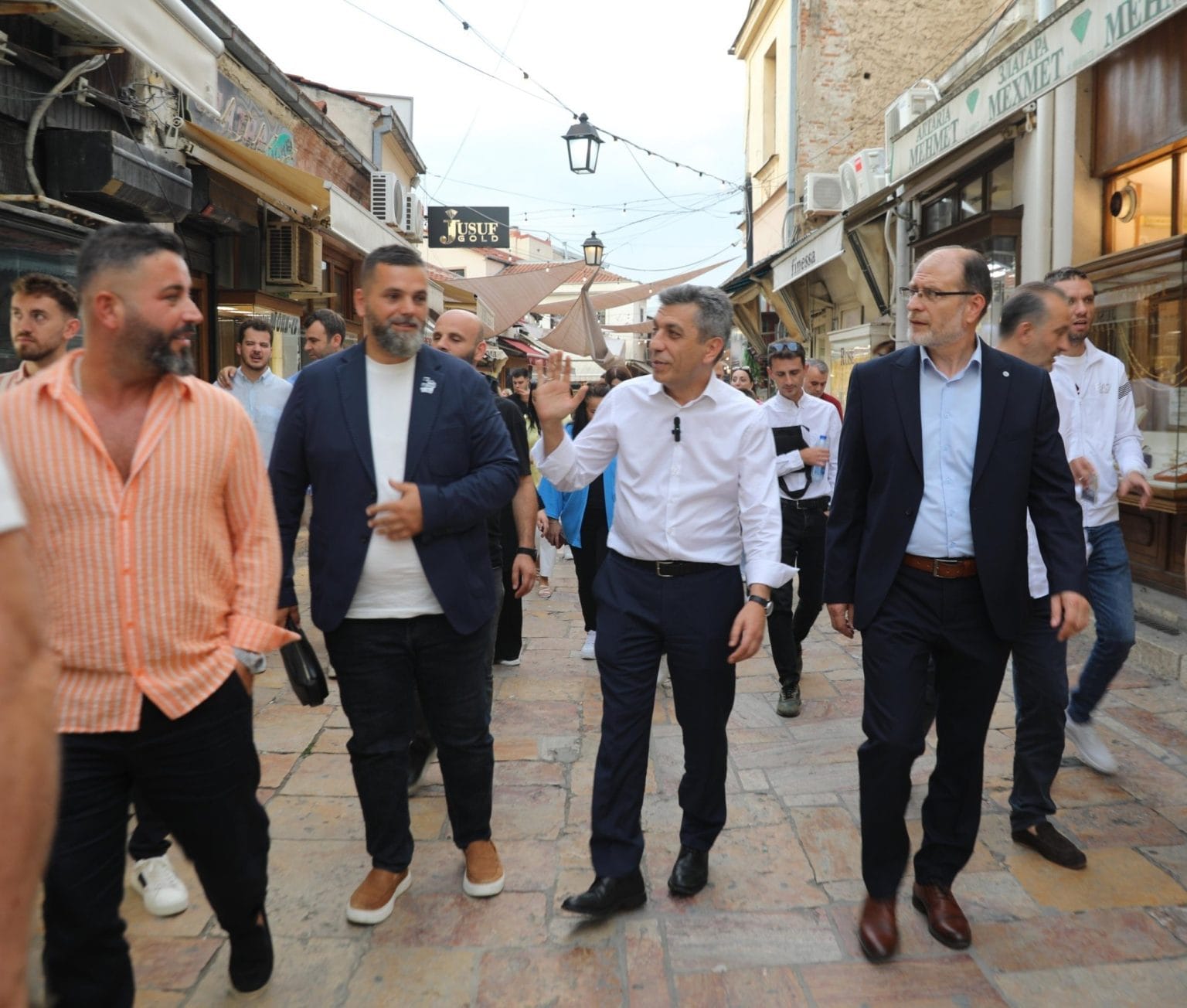 MEXHITI NIS RESTAURIMIN E ÇARSHISË SË VJETËR  29 MILIONË DENARË PËR RUAJTJEN E IDENTITETIT TË SHKUPIT