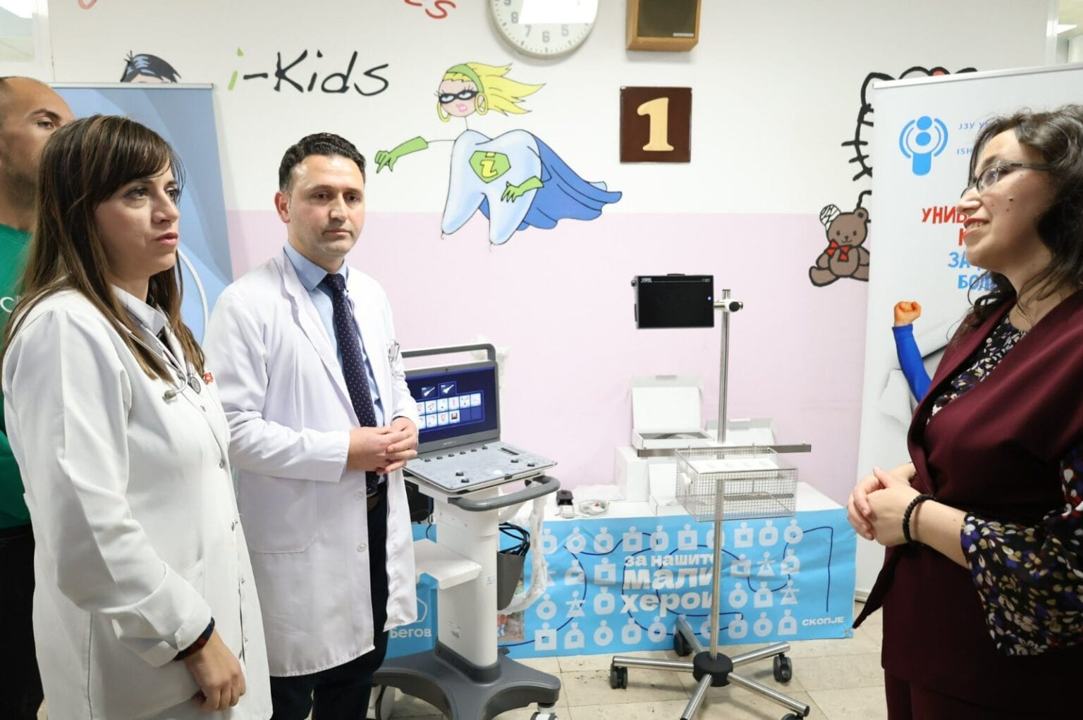 Memedi  Klinika e Fëmijëve pranon donacion prej 2 7 milion denarësh për pajisje të avancuara mjekësore