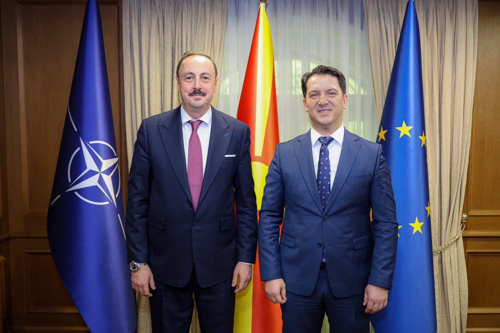 Zv kryeministri i parë Bekim Sali takon Ambasadorin turk  Fatih Ulusoy  Marrëdhëniet vëllazërore me Turqinë janë të forta dhe të qëndrueshme