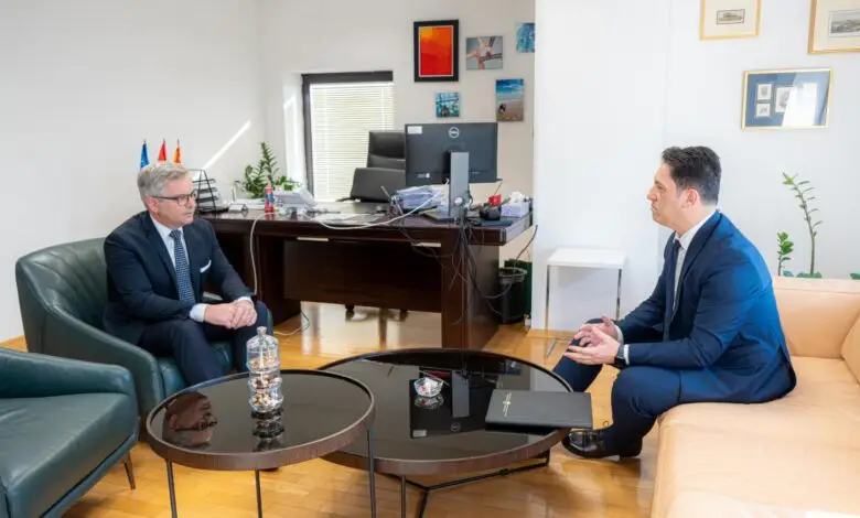 Sali takon Komisionerin Evropian Magnus Brunner  Fokus te reformat dhe migracioni