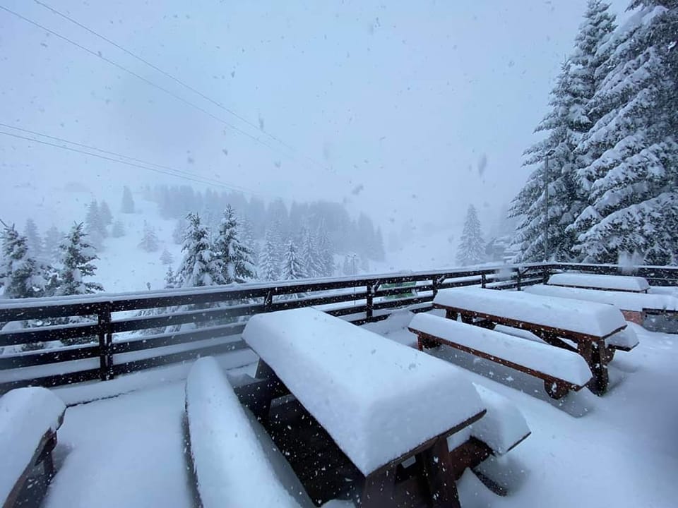 64 cm shtresa e borës në Kodrën e Diellit