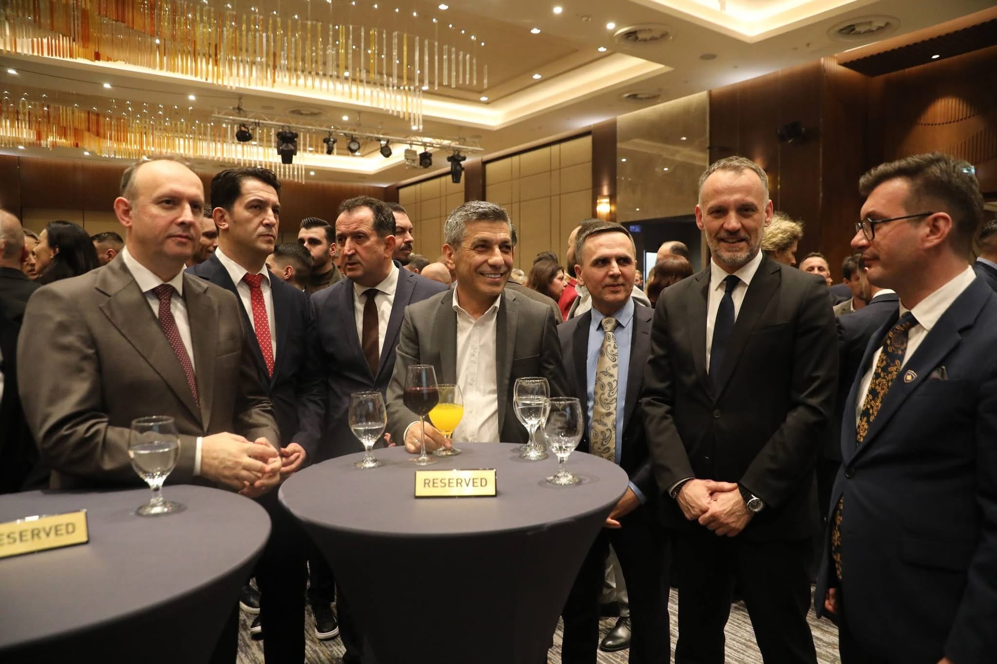 Izet Mexhiti në pritjen për 18 vjetorin e Pavarësisë së Kosovës