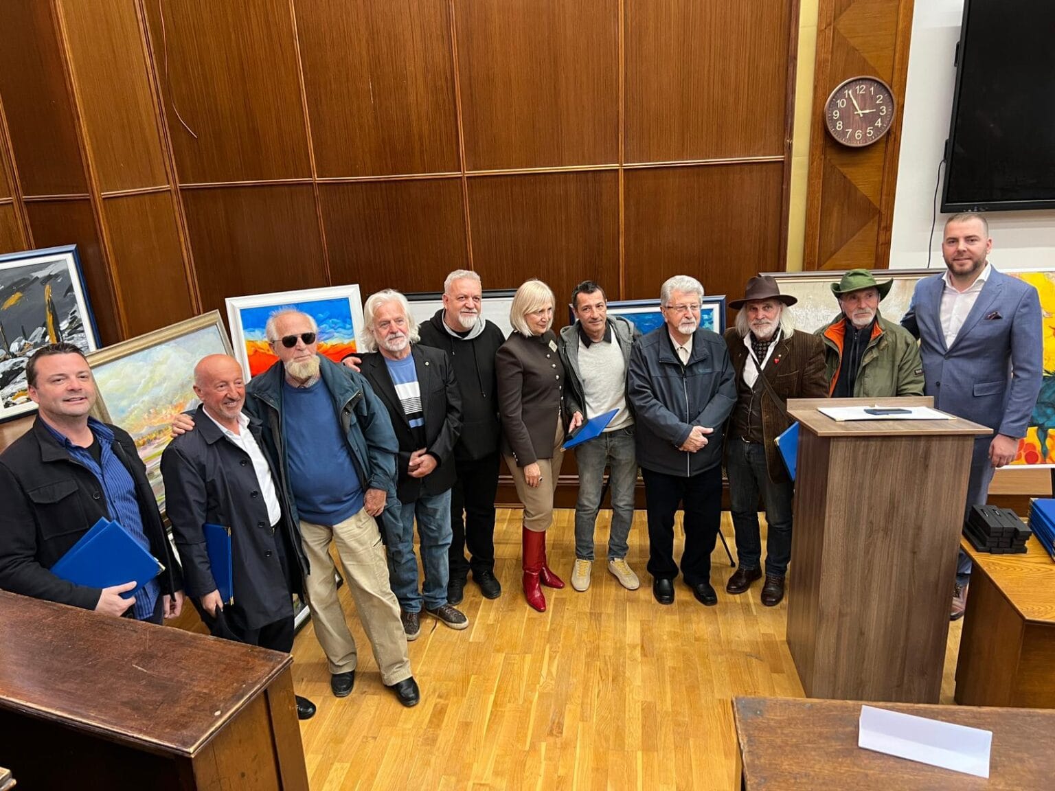 Arti në shërbim të shëndetit  30 vepra zbukurojnë Klinikën e Gastroenterohepatologjisë në Shkup