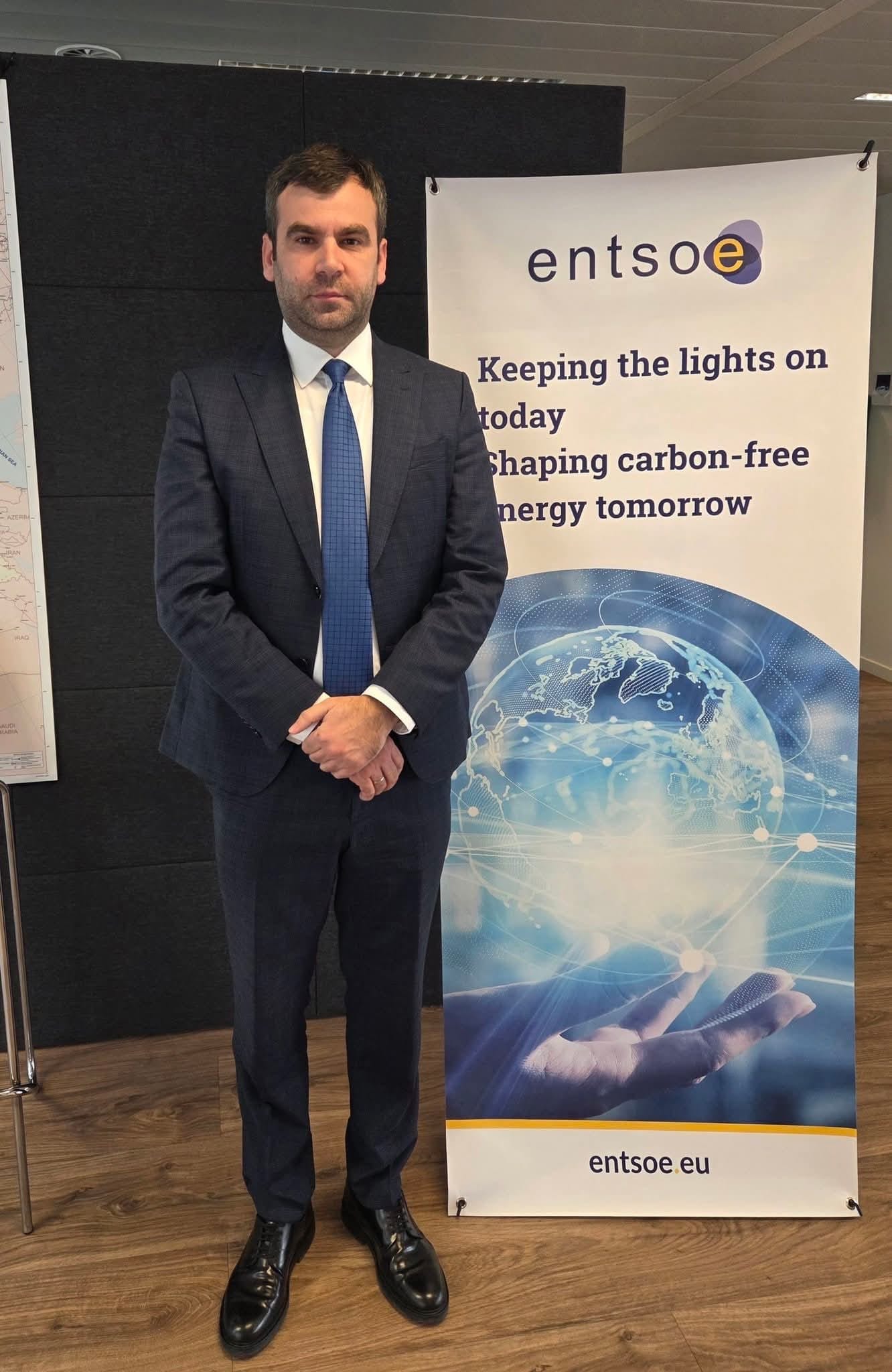 Burim Latifi në Bruksel merr pjesë në Asamblenë e Përgjithshme të ENTSO E
