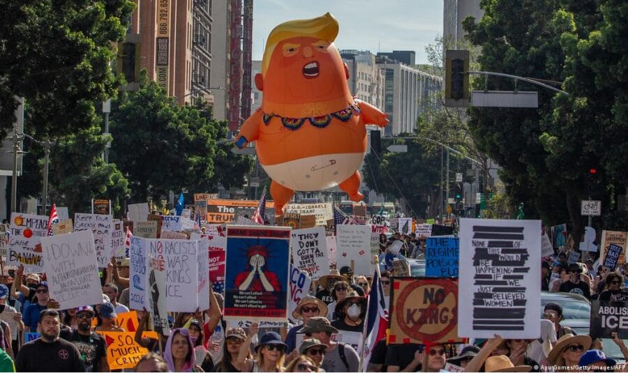  No Kings   protestat kundër Trumpit në Amerikë