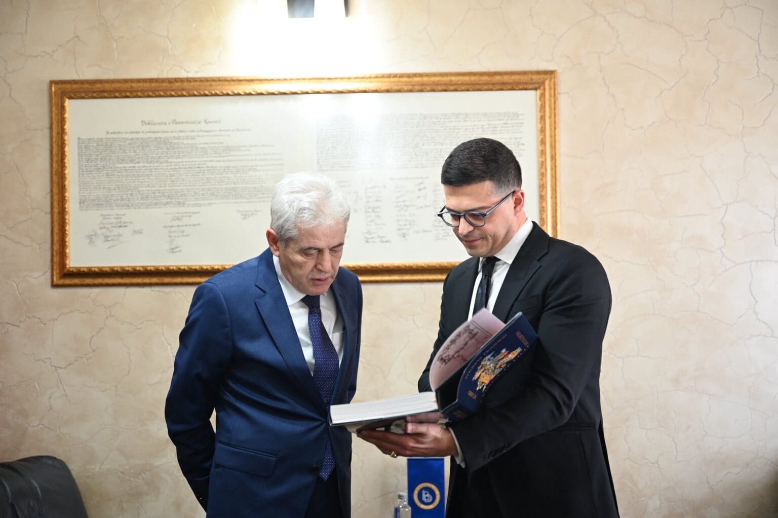 Ahmeti pret Pirro Vengun  në fokus sfidat e shqiptarëve dhe bashkëpunimi mbarëkombëtar