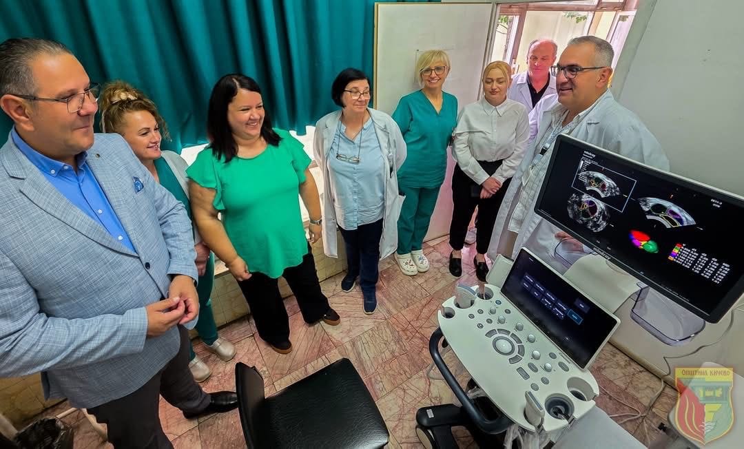 Jovanovski  Spitali i Kërçovës pajiset me aparatin modern  Mindray Consona N7  për diagnostikim të avancuar
