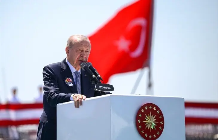 Erdogan  Turqia eksporton për herë të parë një anije luftarake në një vend anëtar të NATO s dhe BE së