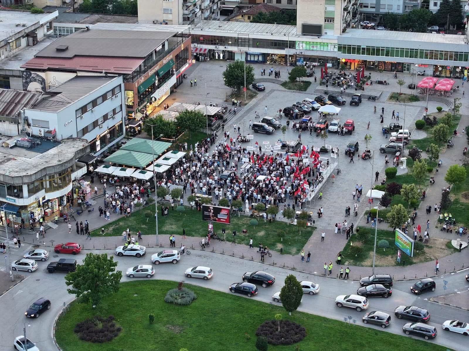 VLEN  BDI protestoi për privilegjet e humbura  jo për Tetovën