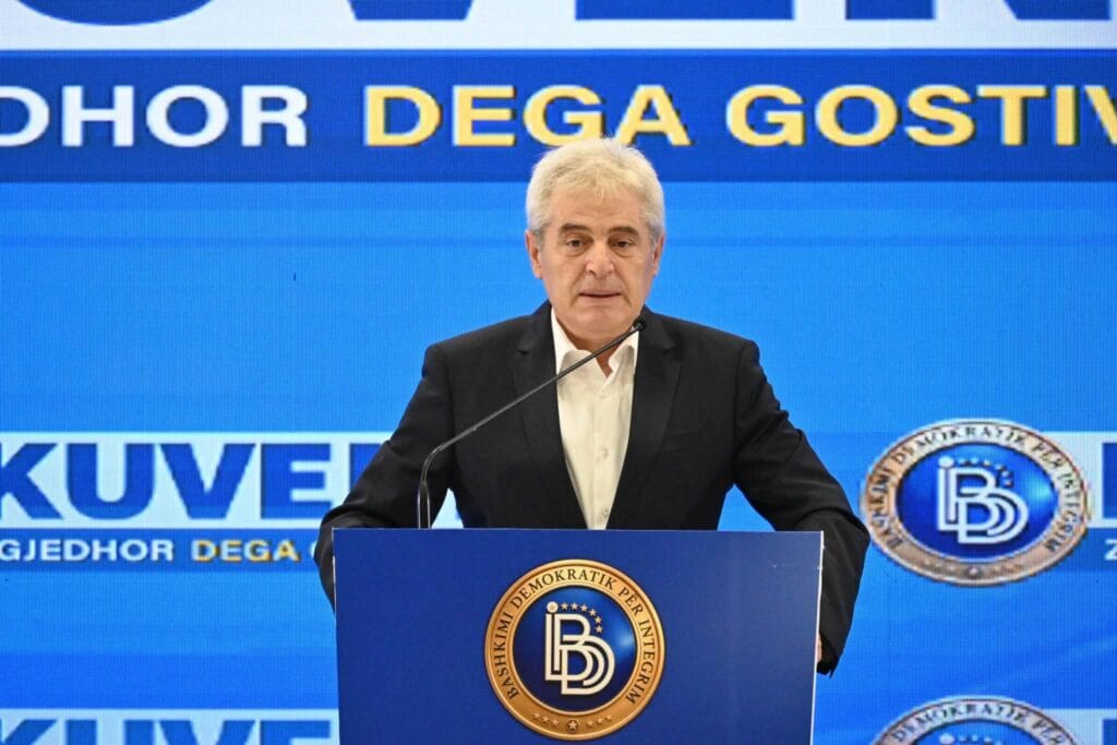 Ali Ahmeti nga Gostivari  BDI ja vazhdon organizimin  synojmë rikthimin e dinjitetit dhe barazisë