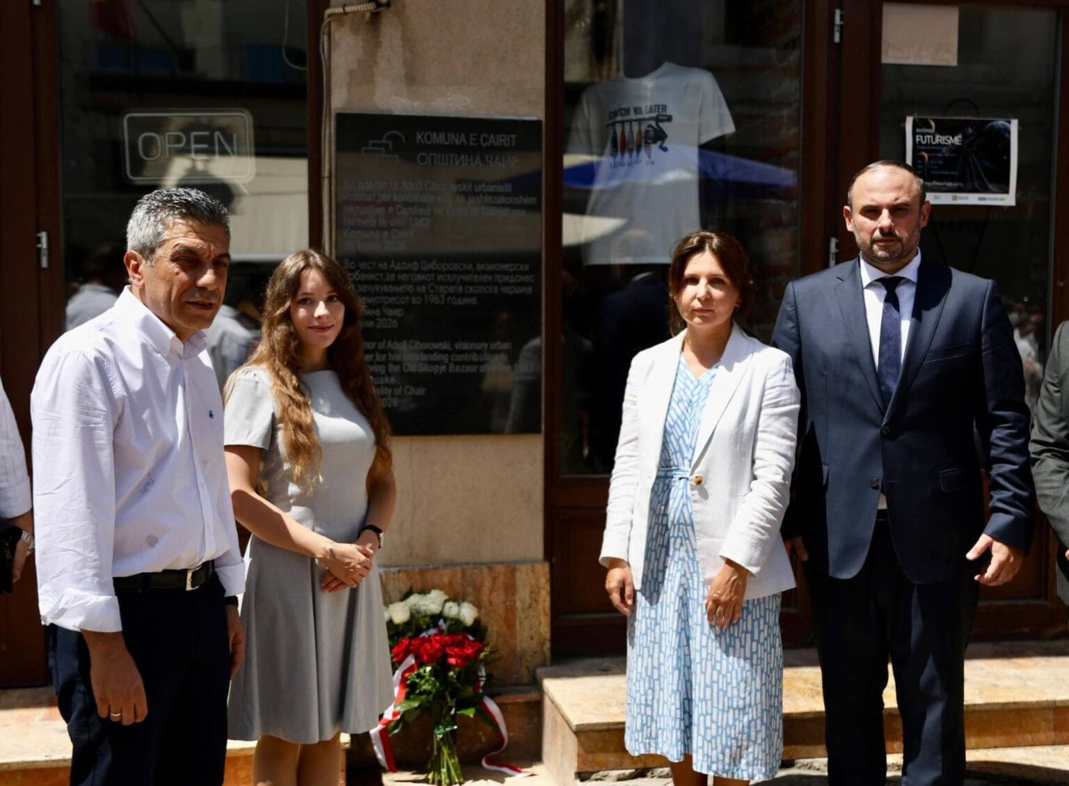 Në Çarshinë e Shkupit vendoset pllakë përkujtimore për urbanistin polak Adolf Ciborowski