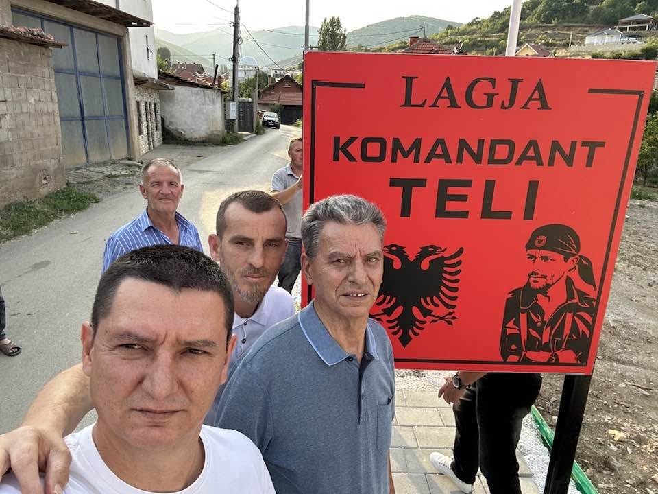 Në Hotël të Likovës  u përurua lagja me emrin e Komandant Telit