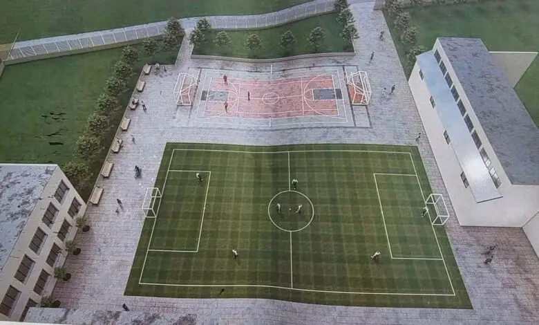 Bilall Kasami  Premtimi u bë punë  fillon ndërtimi i terreneve sportive në Gjimnazin e Tetovës