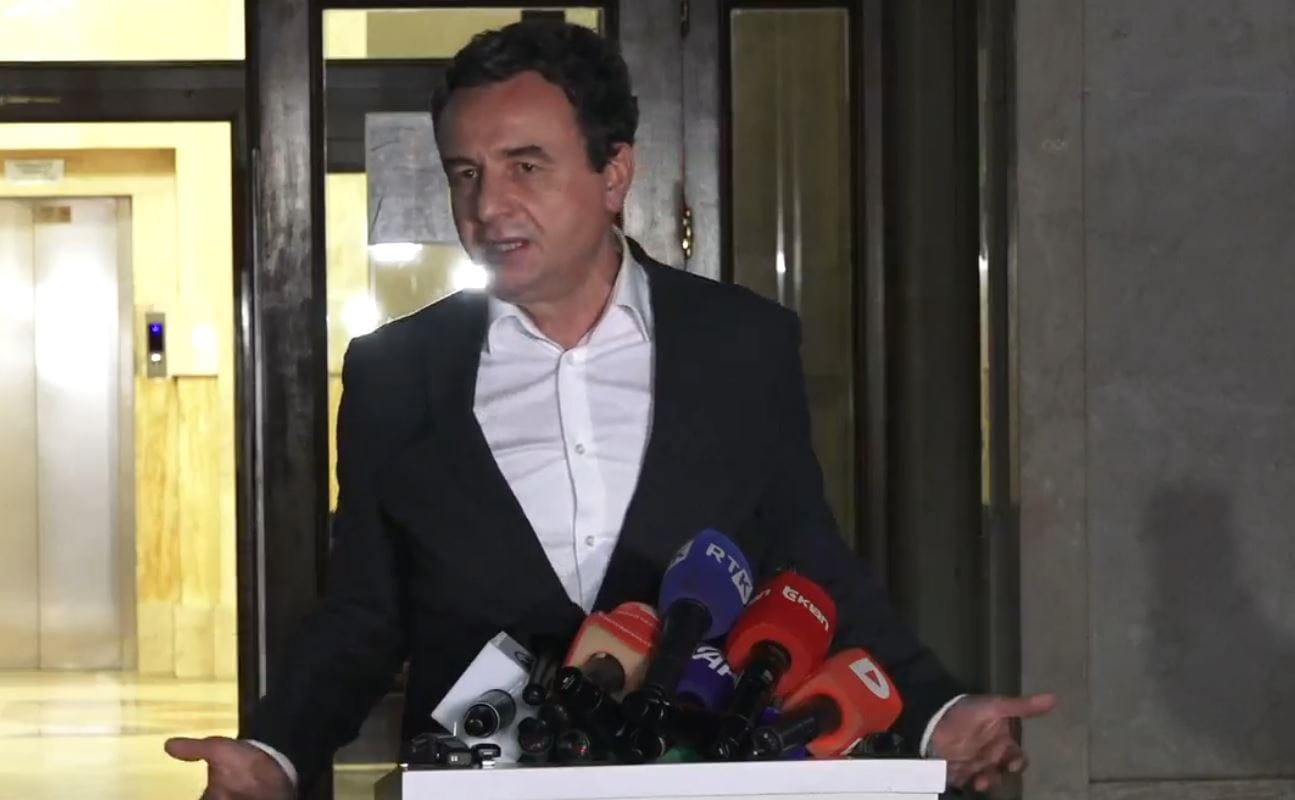 Kurti deklarohet pas takimit me Abdixhikun  Ende nuk ka marrëveshje