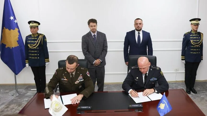 Nënshkruhet marrëveshja për angazhimin e ushtarëve të Kosovës në Gaza