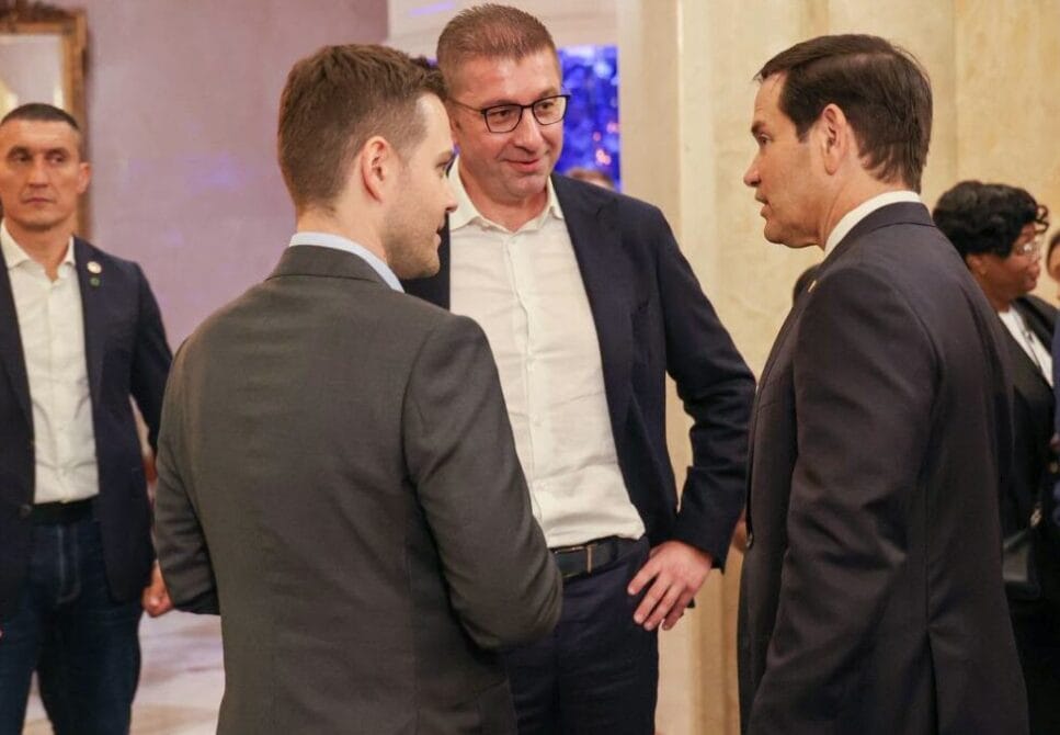 Mickoski në bisedë me Rubion në Nju Jork  Konfirmohet rëndësia e partneritetit strategjik dhe dialogut të vazhdueshëm politik me SHBA në